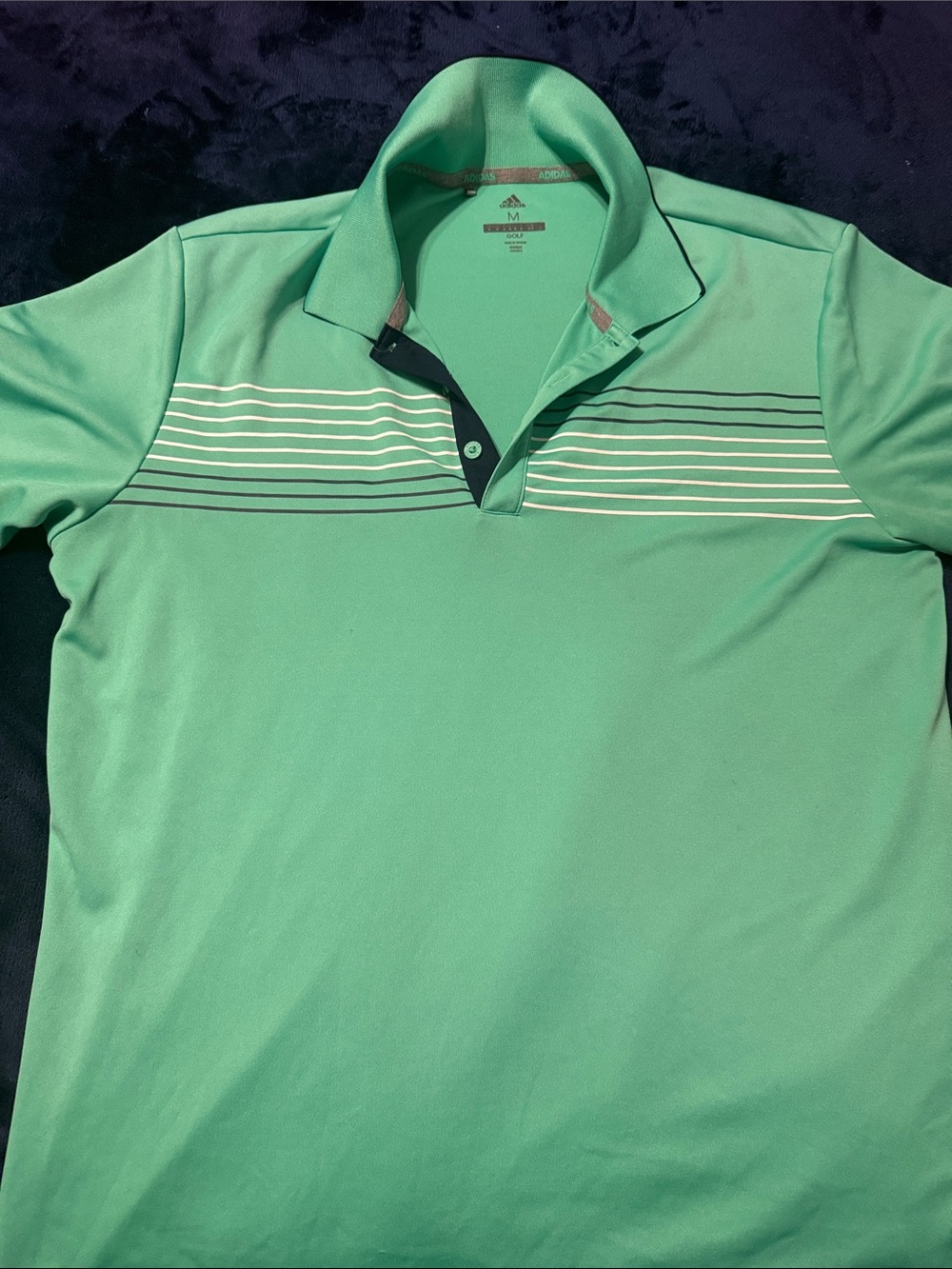 Adidas Men’s Size M Golf Shirt Like New